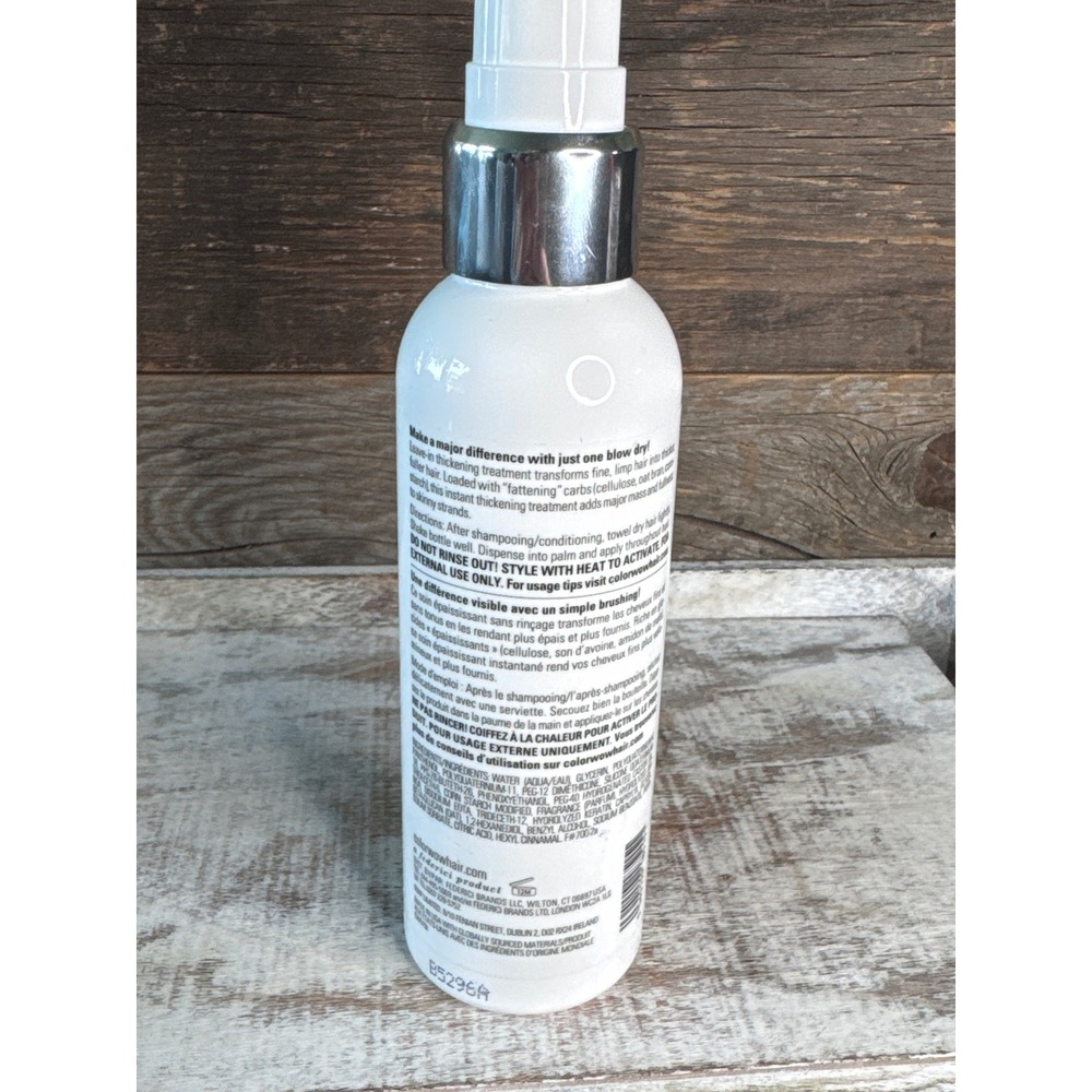 Color Wow Dream Cocktail Leave In Thickening Treatment 6.7 oz NWOB
MSRP=$28 - Picture 2 of 4